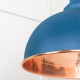 Hammered Copper Harborne Pendant in Upstream