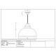 Smooth Nickel Harborne Pendant in Dingle