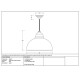 White Gloss Harborne Pendant in Upstream