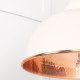 Hammered Copper Harborne Pendant in Teasel