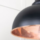 Smooth Copper Harborne Pendant in Elan Black
