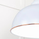 White Gloss Harborne Pendant in Birch