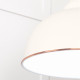 White Gloss Harborne Pendant in Teasel