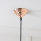 Smooth Copper Hockley Pendant
