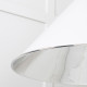 Smooth Nickel Hockley Pendant in Flock