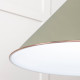White Gloss Hockley Pendant in Tump
