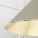 Smooth Brass Hockley Pendant in Tump