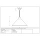 Smooth Brass Hockley Pendant