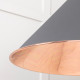 Smooth Copper Hockley Pendant in Bluff