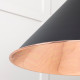 Smooth Copper Hockley Pendant in Elan Black