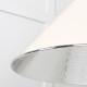Hammered Nickel Hockley Pendant in Teasel
