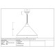 Smooth Nickel Hockley Pendant in Birch