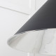 Smooth Nickel Hockley Pendant in Elan Black