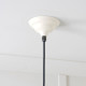Smooth Nickel Hockley Pendant in Teasel