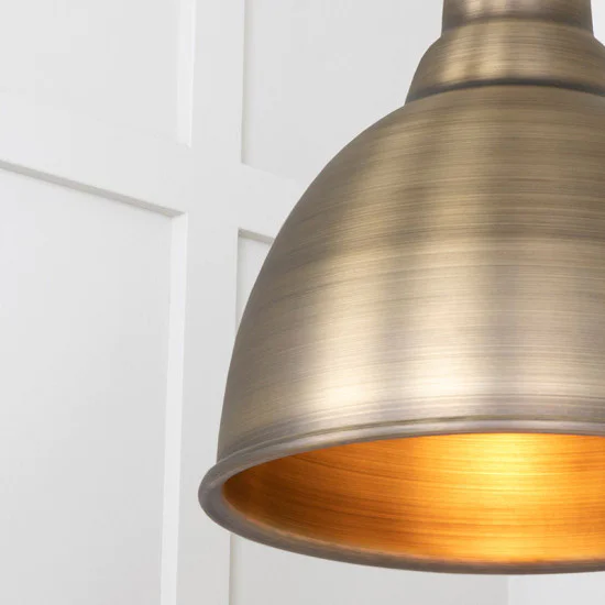Aged Brass Brindley Pendant