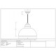 Aged Brass Harborne Pendant
