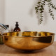 Smooth Brass Round Sink