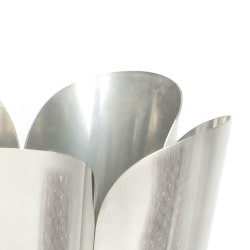 Polished Marine SS (316) 30cm Flora Pot (Drainage holes)