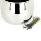 Polished Marine SS (316) 28cm Hepworth Pot (Drainage holes)
