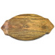 Kadai Cast Sizzling Plate with Wooden Tray