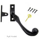 Kirkpatrick 1166 Lockable Scroll Casement Fastener