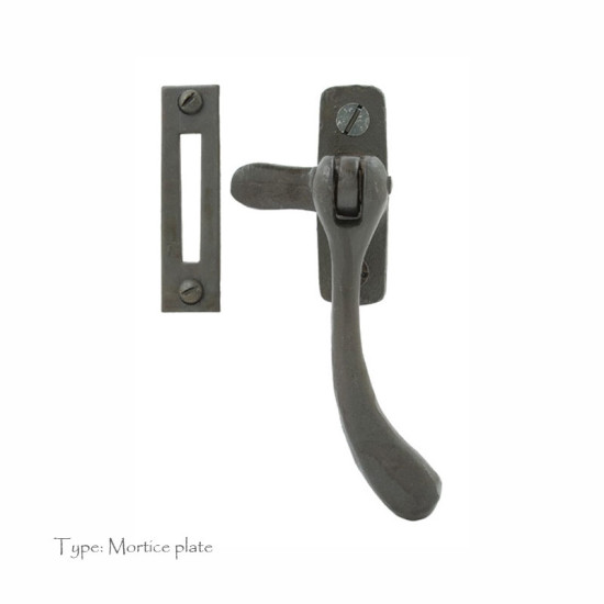 Blacksmith Beeswax Pear Drop Casement Fastener
