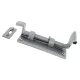 Blacksmith Pewter Patina Door Bolt
