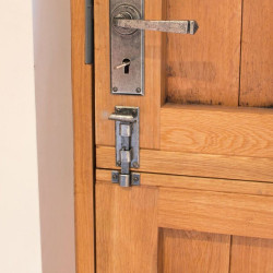 Blacksmith Pewter Patina Cupboard Bolt