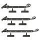 Traditional Blacksmith Monkeytail Casement Stay
