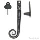 Traditional Blacksmith Lockable Monkeytail Night Vent Fastener