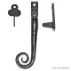 Traditional Blacksmith Lockable Monkeytail Night Vent Fastener
