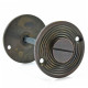 Aged Bronze Beehive Bathroom Thumbturn