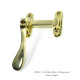 Spoon End Casement Fastener - with Extended Tongue