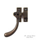 Lockable Bulb End Casement Fastener