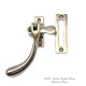 Lockable Bulb End Casement Fastener