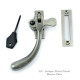 Lockable Bulb End Casement Fastener
