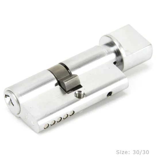 Euro Cylinder Thumbturn - Satin Chrome