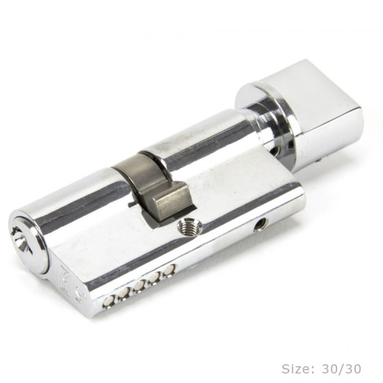 Euro Cylinder Thumbturn  - Polished Chrome
