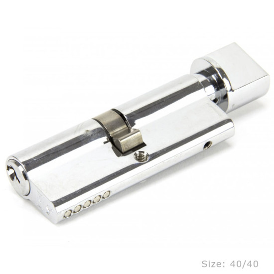 Euro Cylinder Thumbturn  - Polished Chrome
