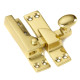 Oval Knob Straight Arm Sash Fastener Narrow Style