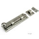 Blacksmith Pewter Patina Raven Door Bolt