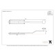 Traditional Blacksmith French Door Bolt