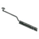 Blacksmith Pewter Patina French Door Bolt