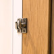 Blacksmith Pewter Patina Cupboard Turn