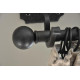 Blacksmith Beeswax Ball Curtain Finial