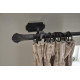 Blacksmith Beeswax Shell Curtain Finial