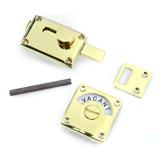 Square Bathroom Indicator Bolt