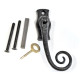 Kirkpatrick 1167 3 Point Lockable Monkey Tail Casement Fastener
