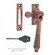 Reeded Lockable Casement Fastener