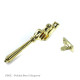 Double Night Vent Casement Fastener - Reeded